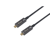 Miniatura 1 de CABLE USB-C ACTIVO OPTICO EQUIP 60W 4K 10GBPS 10M