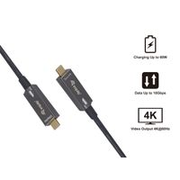 Miniatura 5 de CABLE USB-C ACTIVO OPTICO EQUIP 60W 4K 10GBPS 10M