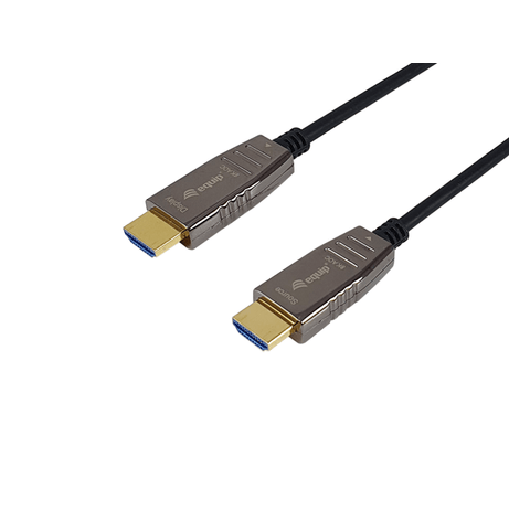 CABLE HDMI ACTIVO OPTICO EQUIP HDMI 2.1 8K 60Hz 30M - Imagen 1 de 6 CABLE HDMI ACTIVO OPTICO EQUIP HDMI 2.1 8K 60Hz 30M - Imagen 1 de 6