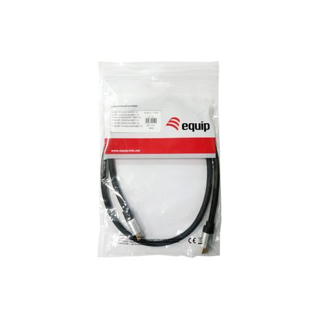 CABLE HDMI EQUIP HDMI 2.1 10m HIGH SPEED 48GBPS 8K/60Hz 4K/120Hz MALLADO 119385 - Imagen 4 de 4 CABLE HDMI EQUIP HDMI 2.1 10m HIGH SPEED 48GBPS 8K/60Hz 4K/120Hz MALLADO 119385 - Imagen 4 de 4