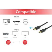 Miniatura 5 de CABLE DISPLAYPORT A DISPLAYPORT  1.4 8K 1M EQUIP 119251