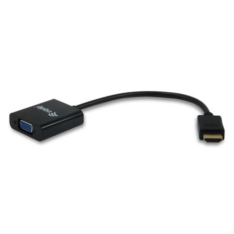 ADAPTADOR HDMI MACHO A VGA HEMBRA CON AUDIO JACK 3.5" EQUIP 11903607 - Imagen 2 de 2 ADAPTADOR HDMI MACHO A VGA HEMBRA CON AUDIO JACK 3.5" EQUIP 11903607 - Imagen 2 de 2