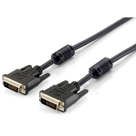 CABLE DVI EQUIP DUAL LINK MACHO - MACHO 3M CON FERRITAS (DVI-D) 118933 - Imagen 2 de 2 CABLE DVI EQUIP DUAL LINK MACHO - MACHO 3M CON FERRITAS (DVI-D) 118933 - Imagen 2 de 2