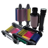 Miniatura 2 de CINTA COLOR 5 PANELES YMCKO (300 IMPRESIONES/ROLLO) COMPATIBLE PRIMACY 2