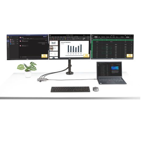 ADAPTADOR USB-C DE 3 MONITORES HDMI DP HUB USB PD 10 0W - Imagen 7 de 16 ADAPTADOR USB-C DE 3 MONITORES HDMI DP HUB USB PD 10 0W - Imagen 7 de 16