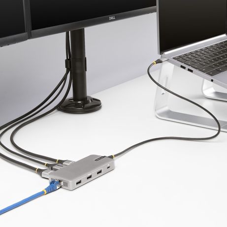 ADAPTADOR USB-C DE 3 MONITORES HDMI DP HUB USB PD 10 0W - Imagen 8 de 16 ADAPTADOR USB-C DE 3 MONITORES HDMI DP HUB USB PD 10 0W - Imagen 8 de 16