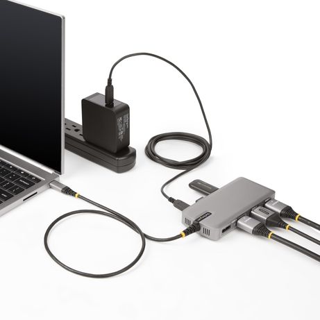 ADAPTADOR USB-C DE 3 MONITORES HDMI DP HUB USB PD 10 0W - Imagen 9 de 16 ADAPTADOR USB-C DE 3 MONITORES HDMI DP HUB USB PD 10 0W - Imagen 9 de 16