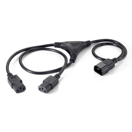 CABLE ALIMENTACION EQUIP IEC MACHO A 2 IEC HEMBRA 1.8M 112210 - Imagen 2 de 7 CABLE ALIMENTACION EQUIP IEC MACHO A 2 IEC HEMBRA 1.8M 112210 - Imagen 2 de 7
