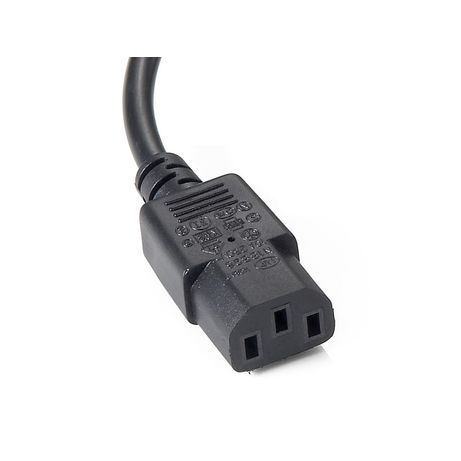 CABLE ALIMENTACION EQUIP IEC MACHO A 2 IEC HEMBRA 1.8M 112210 - Imagen 3 de 7 CABLE ALIMENTACION EQUIP IEC MACHO A 2 IEC HEMBRA 1.8M 112210 - Imagen 3 de 7