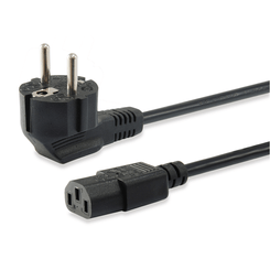CABLE ALIMENTACION RED A PC EQUIP 1.8M 112120