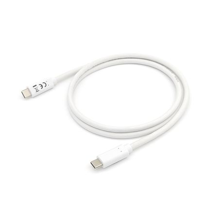 USB-C (3.2 Gen 1) Type-C to C Cable 1m M/M 60W PD 5Gbps White - Imagen 3 de 7 USB-C (3.2 Gen 1) Type-C to C Cable 1m M/M 60W PD 5Gbps White - Imagen 3 de 7