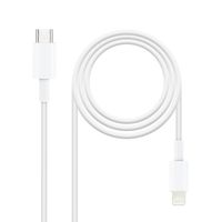 Miniatura 2 de Nanocable Cable Lightning a USB-C 2 metros