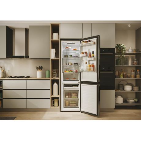 FRIGORIFICO COMBI CANDY CNCQ2T518EX NOFROST E ALTO 182 CM ANCHO 55 CM INOX - Imagen 4 de 22 FRIGORIFICO COMBI CANDY CNCQ2T518EX NOFROST E ALTO 182 CM ANCHO 55 CM INOX - Imagen 4 de 22