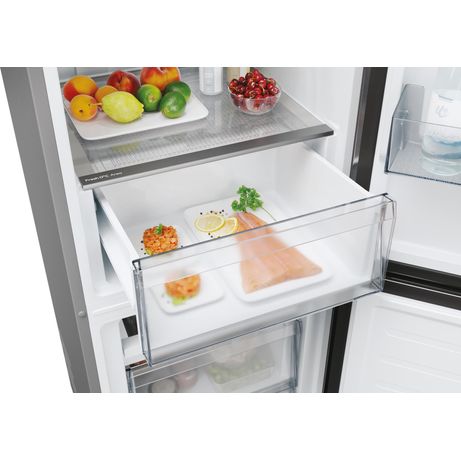 FRIGORIFICO COMBI CANDY CNCQ2T518EX NOFROST E ALTO 182 CM ANCHO 55 CM INOX - Imagen 10 de 22 FRIGORIFICO COMBI CANDY CNCQ2T518EX NOFROST E ALTO 182 CM ANCHO 55 CM INOX - Imagen 10 de 22