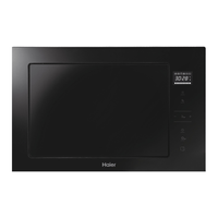 Miniatura 1 de HORNO MICROONDAS CON GRILL HAIER H38MWID4ID27N 28 LITROS NEGRO