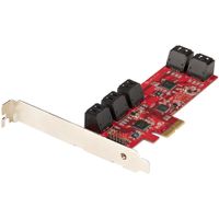 Miniatura 2 de SATA PCIE CARD - 10 PORT 6GBPS PCIE SATA EXPANSION CARD ASM10 62