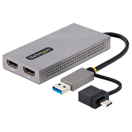 ADAPTADOR CONVERTIDOR USB 3.0 A 2 PANTALLAS HDMI WINDOWS/M AC - Imagen 2 de 16 ADAPTADOR CONVERTIDOR USB 3.0 A 2 PANTALLAS HDMI WINDOWS/M AC - Imagen 2 de 16