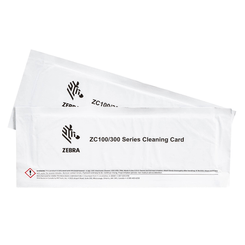 CLEANING CARD KIT  ZC100/300  PRINTED CARDS