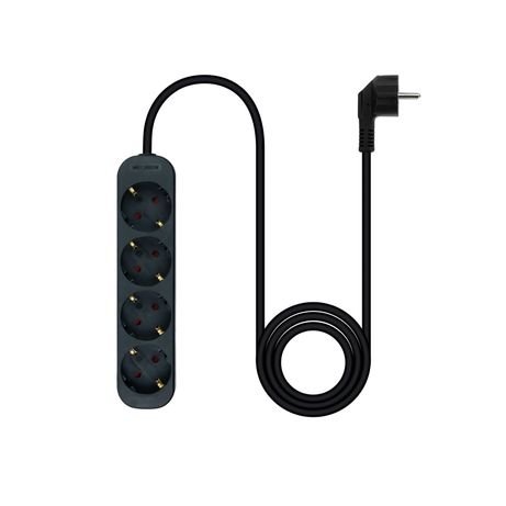 Nanocable Regleta de Enchufes 4 Tomas 1.4 m Negro - Imagen 3 de 6 Nanocable Regleta de Enchufes 4 Tomas 1.4 m Negro - Imagen 3 de 6