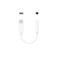 Miniatura 3 de Nanocable Adaptador Audio USB-C-M a Jack-H, Blanco