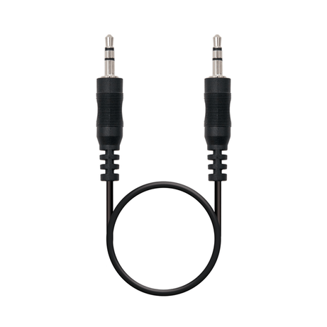 CABLE AUDIO NANOCABLE JACK 3.5 A JACK 3.5 MACHO 1.5M - Imagen 1 de 4 CABLE AUDIO NANOCABLE JACK 3.5 A JACK 3.5 MACHO 1.5M - Imagen 1 de 4