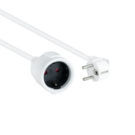 Nanocable Cable Alim. Alargador schuko blanco 5 M - Imagen 2 de 4 Nanocable Cable Alim. Alargador schuko blanco 5 M - Imagen 2 de 4