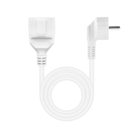 Nanocable Cable Alim. Alargador schuko blanco 5 M - Imagen 3 de 4 Nanocable Cable Alim. Alargador schuko blanco 5 M - Imagen 3 de 4
