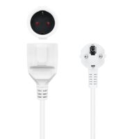 Miniatura 4 de Nanocable Cable Alim. Alargador schuko blanco 5 M