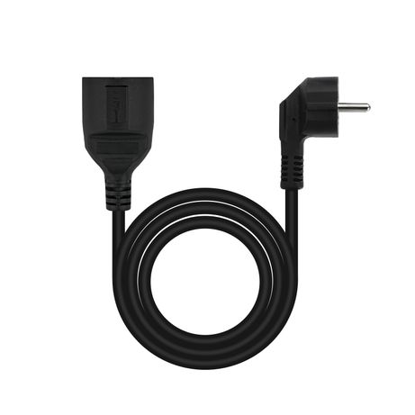 Nanocable Cable Alim. Alargador schuko negro 5 M - Imagen 3 de 4 Nanocable Cable Alim. Alargador schuko negro 5 M - Imagen 3 de 4