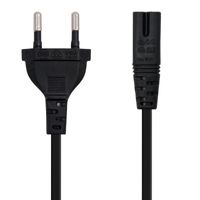 Miniatura 3 de NANOCABLE CABLE ALIM. FORMA 8, CEE 7/16/M-C7/H, 1.5 M (10.22.0402)