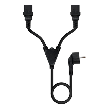 CABLE ALIMENTACION NANO CABLE CEE7/M - 2XC13/H 1,8M - Imagen 1 de 3 CABLE ALIMENTACION NANO CABLE CEE7/M - 2XC13/H 1,8M - Imagen 1 de 3