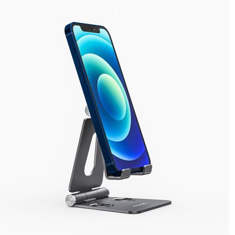 AISENS Soporte De Sobremesa Tamaño M Ajustable (2 Pivotes) Para Movil / Tablet, Gris - Imagen 6 de 8 AISENS Soporte De Sobremesa Tamaño M Ajustable (2 Pivotes) Para Movil / Tablet, Gris - Imagen 6 de 8