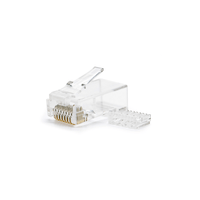 Miniatura 1 de CONECTOR RJ45 CAT.6 8HILOS (100UDS/BOLSA)