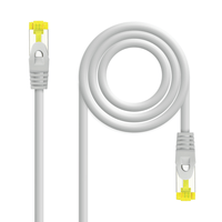 Miniatura 1 de LATIGUILLO/CABLE RED NANO CABLE RJ45 CAT.6A SFTP AWG26 0,5M GRIS