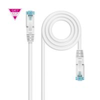 Miniatura 2 de LATIGUILLO/CABLE RED NANO CABLE CAT.7 RJ45 LSZH SFTP PIMF AWG26 2M BLANCO