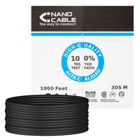 Miniatura 2 de Bobina Cable RJ45 CAT6 UTP Rigido Exterior 305Mts