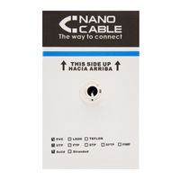 Miniatura 3 de Bobina Cable RJ45 CAT6 UTP Rigido Exterior 305Mts