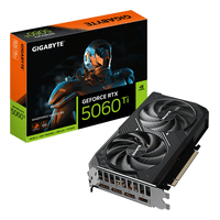 Miniatura 1 de Tarjeta Gráfica GIGABYTEGeForce RTX 5060 Ti GDDR7 8GB Negro