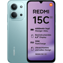 XIAOMI Redmi 15C 6.9" 5G 4GB/128GB Verde