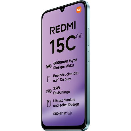 XIAOMI Redmi 15C 6.9" 5G 4GB/128GB Verde - Imagen 5 de 5 XIAOMI Redmi 15C 6.9" 5G 4GB/128GB Verde - Imagen 5 de 5