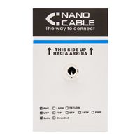 Miniatura 3 de BOBINA CABLE UTP CAT-5E 305M FLEXIBLE NANOCABLE 10.20.0304-FLEX