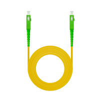 Miniatura 1 de Nanocable Cable fibra SC/APC LSZH Amarillo 10m