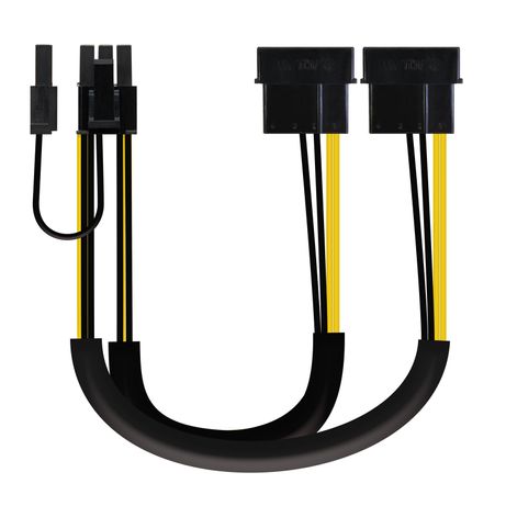 NANOCABLE CABLE TARJETA GRAFICA, 2x5.25""/M-PCI-E(MOLEX 6+2PIN)/M, 20 CM - Imagen 3 de 5 NANOCABLE CABLE TARJETA GRAFICA, 2x5.25""/M-PCI-E(MOLEX 6+2PIN)/M, 20 CM - Imagen 3 de 5