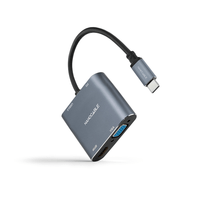 Miniatura 1 de Nanocable Converosr USB-C a HDMI/VGA/USB3.0/PD