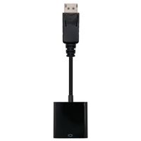 Miniatura 2 de CONVERSOR NANO CABLE DISPLAYPORT/M - VGA/H 15CM NEGRO