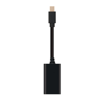 Miniatura 1 de CONVERSOR MINI DP/HDMI,MINI DP/M-HDMI/H,NEGRO 15cm