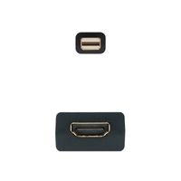 Miniatura 3 de CONVERSOR MINI DP/HDMI,MINI DP/M-HDMI/H,NEGRO 15cm