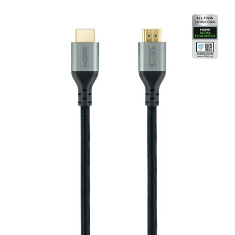 CABLE HDMI NANO CABLE HDMI A/M - HDMI A/M CERTIFICADO ULTRA HIGH SPEED 1,0M NEGRO - Imagen 3 de 7 CABLE HDMI NANO CABLE HDMI A/M - HDMI A/M CERTIFICADO ULTRA HIGH SPEED 1,0M NEGRO - Imagen 3 de 7