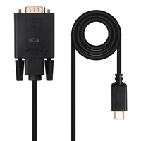 Miniatura 1 de Nanocable Cable Conversor USB-C/M a VGA/M 1,8 M