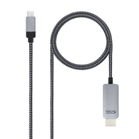 Miniatura 1 de Nanocable Cable conversor  USB-C/M a HDMI/M 1.8 m